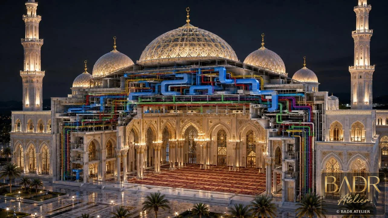 Al Noor Grand Mosque BIM visual 2