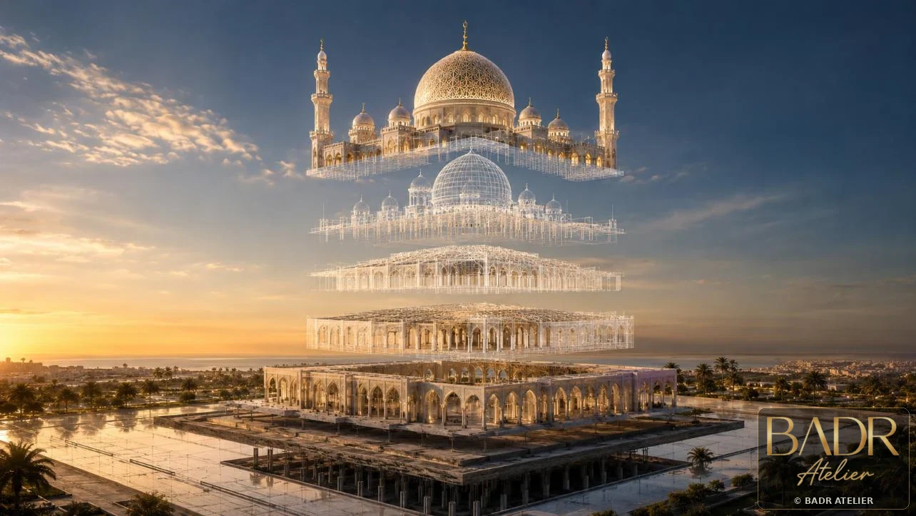 Al Noor Grand Mosque BIM visual 3