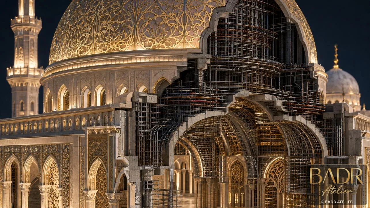 Al Noor Grand Mosque BIM visual 4