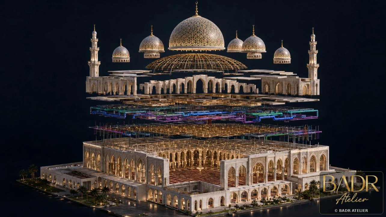 Al Noor Grand Mosque BIM visual 8