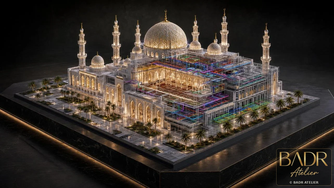 Al Noor Grand Mosque BIM visual 9