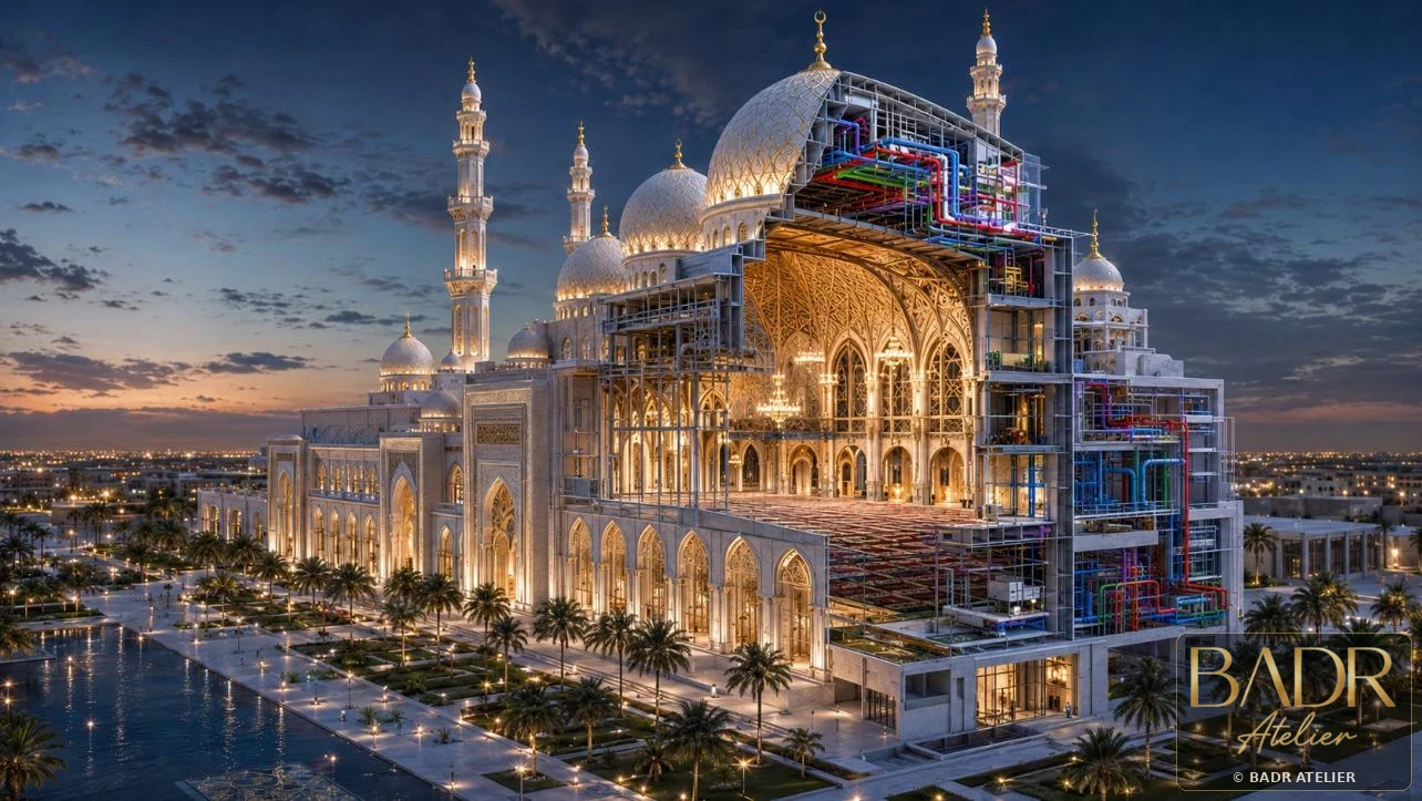 Al Noor Grand Mosque BIM visual 12
