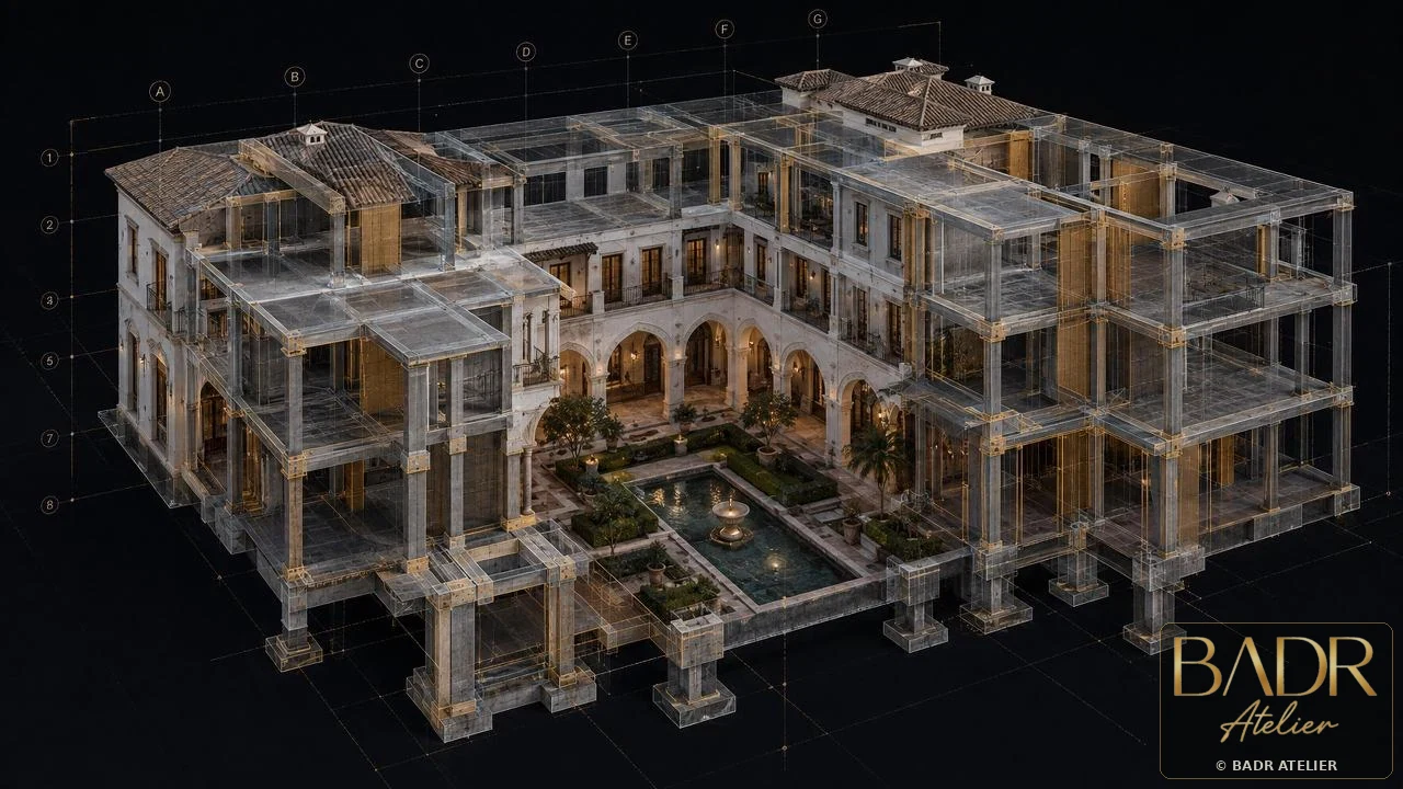 Andalus Courtyard Residences BIM visual 6