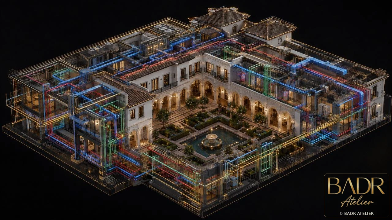 Andalus Courtyard Residences BIM visual 7