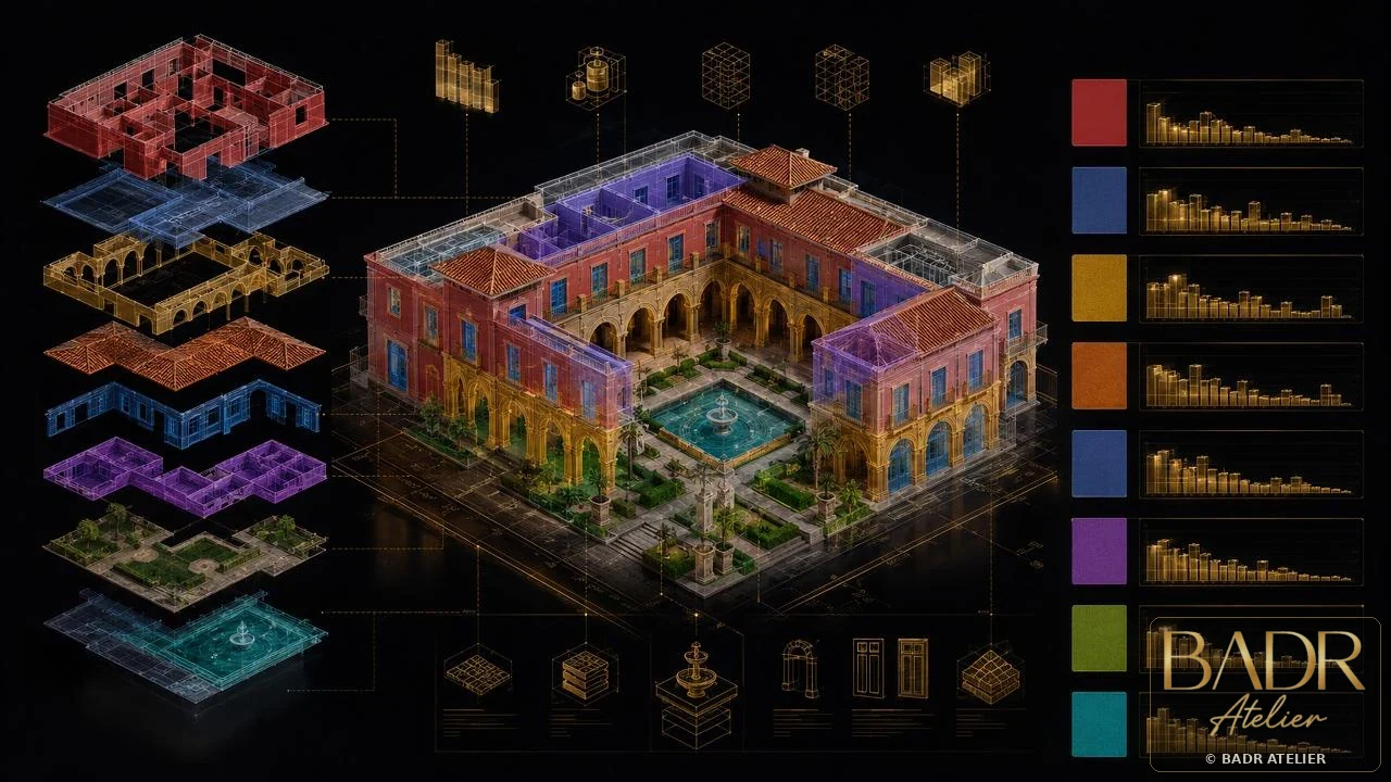Andalus Courtyard Residences BIM visual 9