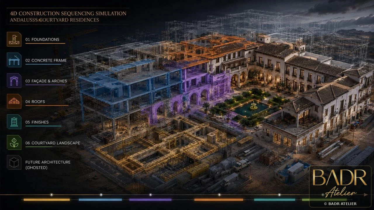Andalus Courtyard Residences BIM visual 11