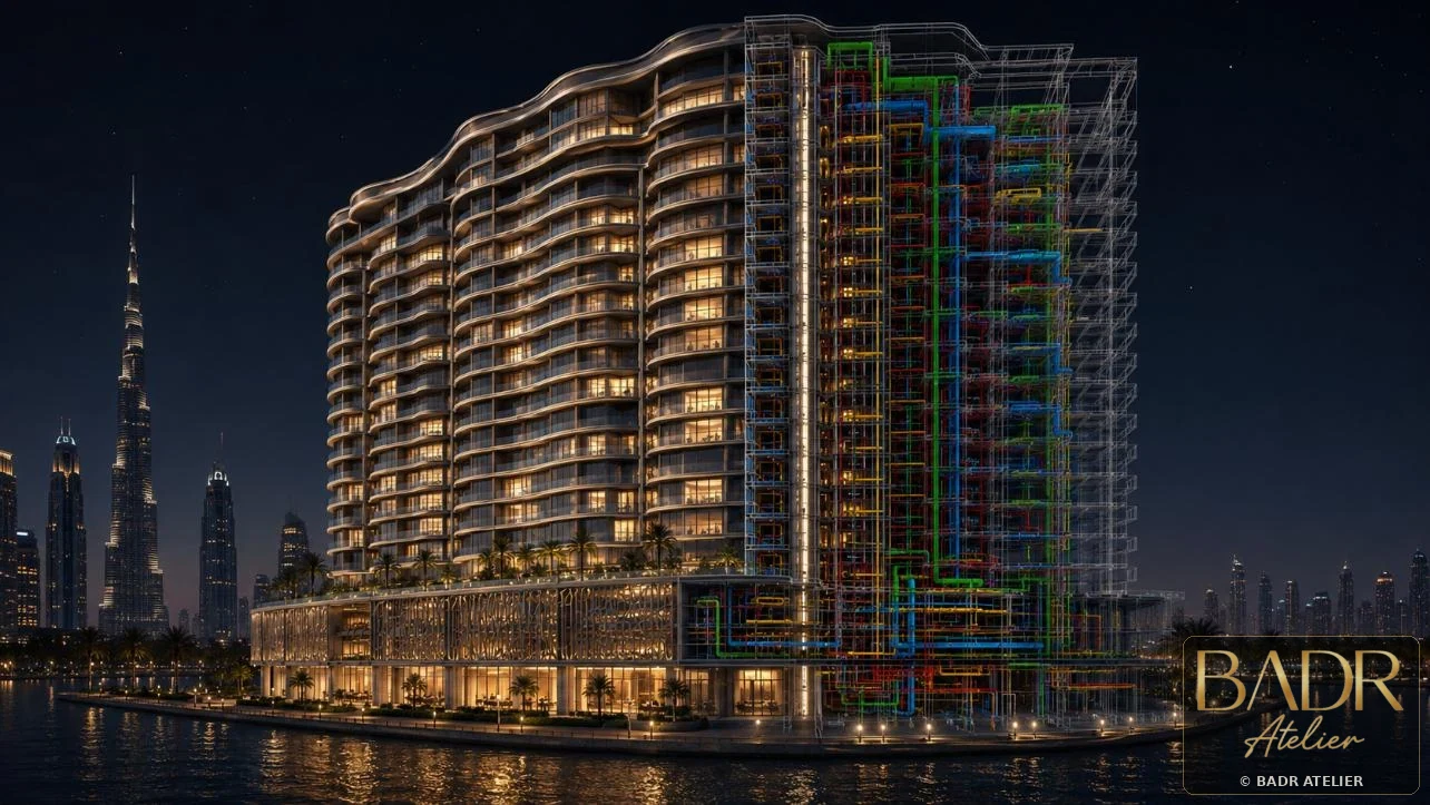 Desert Pearl Residences BIM visual 4