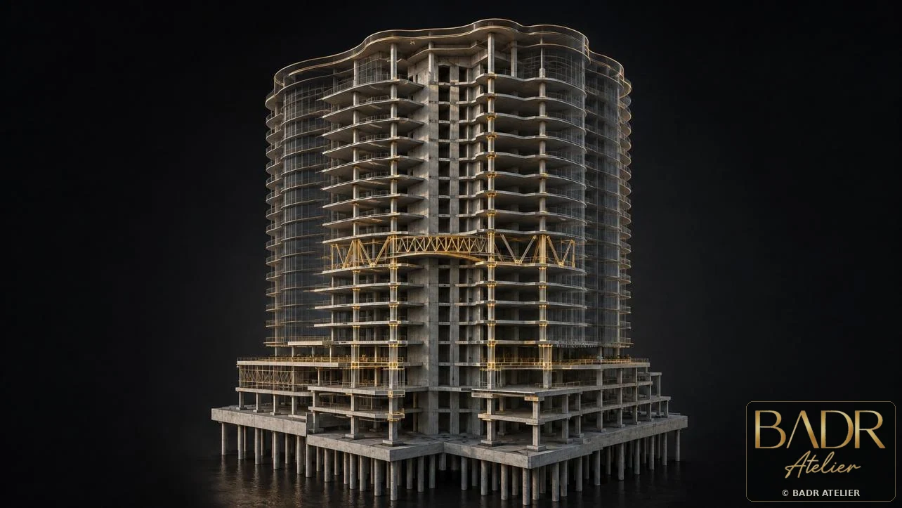 Desert Pearl Residences BIM visual 11