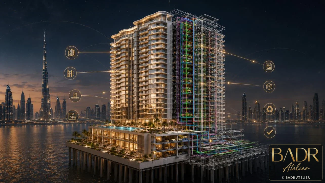 Desert Pearl Residences BIM visual 15