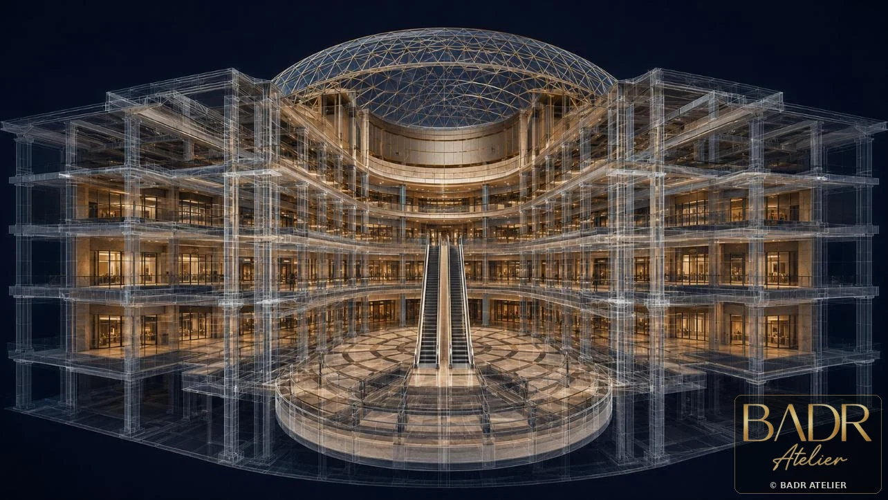 Souq Galleria Mall BIM visual 3