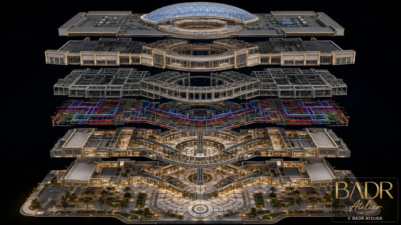 Souq Galleria Mall BIM visual 7
