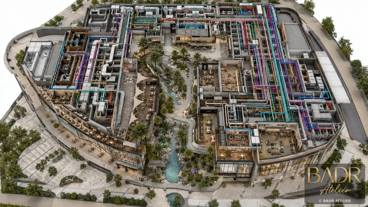 Wadi Court Mixed-Use BIM visual 13