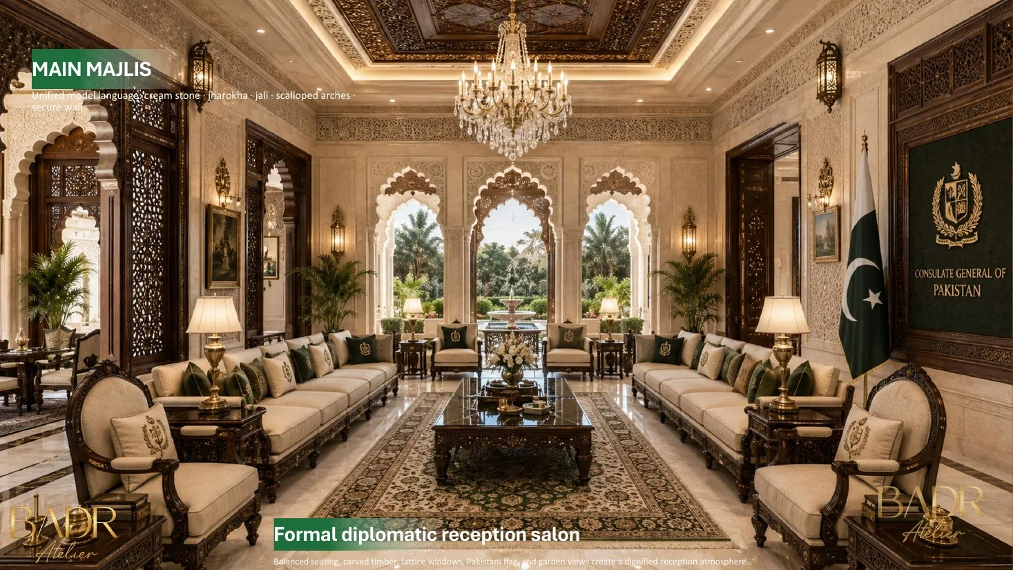 Main Consulate Villa - curated BADR Atelier visual 10