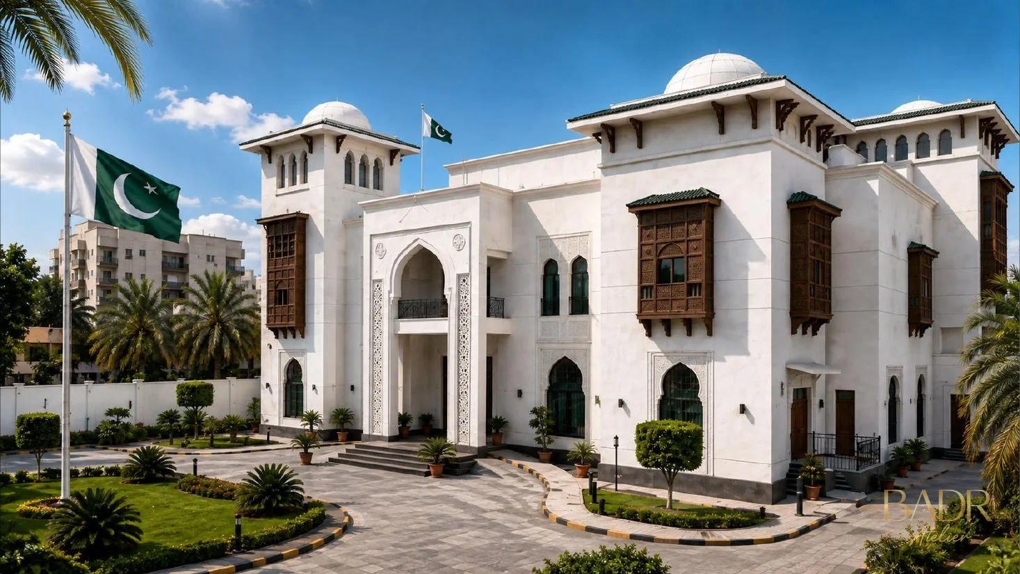 Pakistan House Jeddah - curated BADR Atelier visual 4