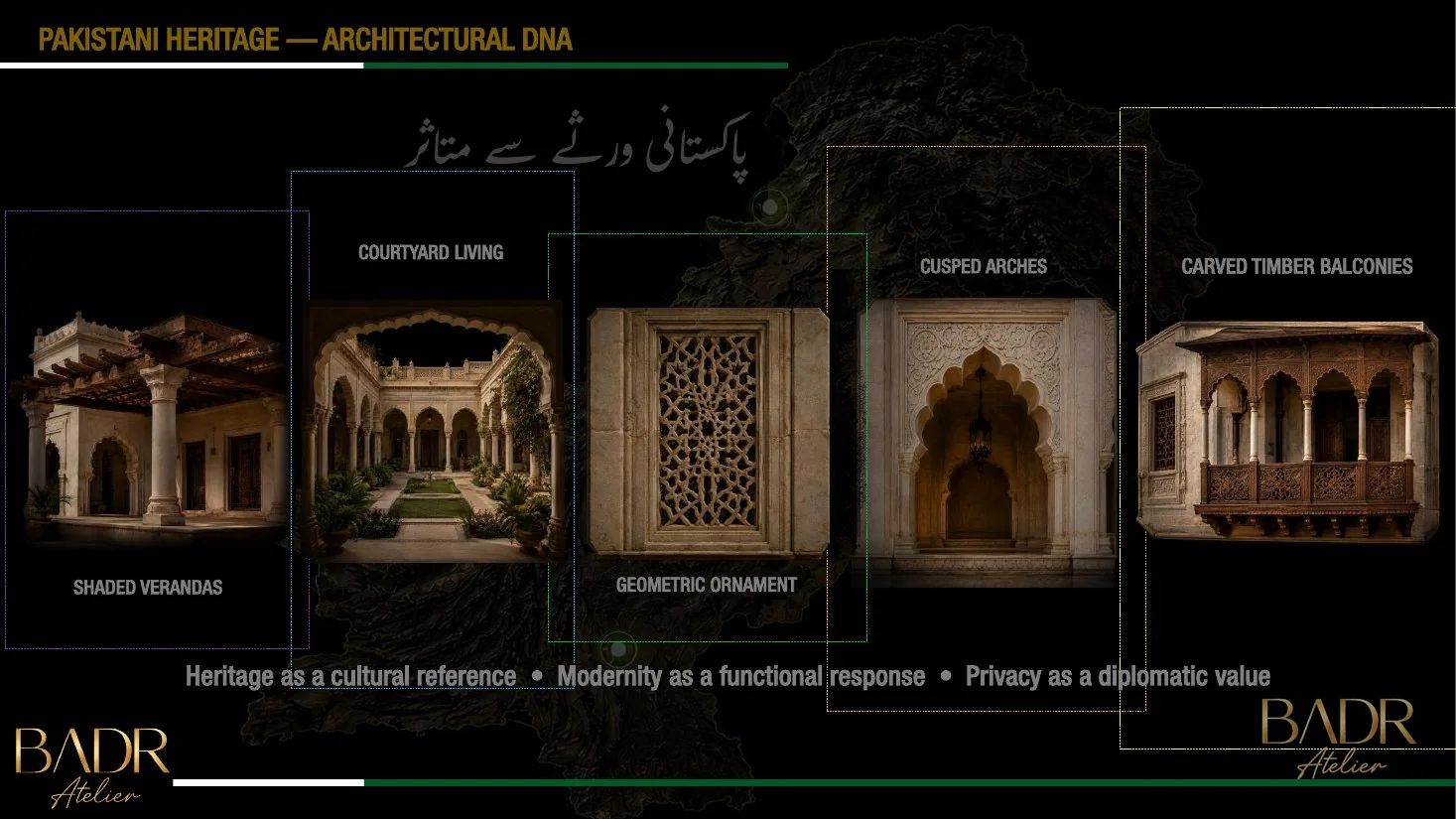 Pakistan Diplomatic Compound Site and Masterplan - curated BADR Atelier visual 3