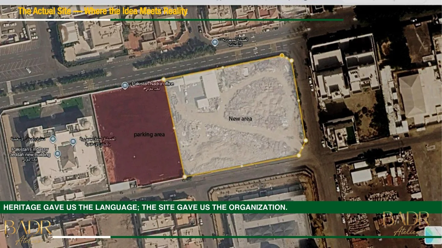Pakistan Diplomatic Compound Site and Masterplan - curated BADR Atelier visual 8