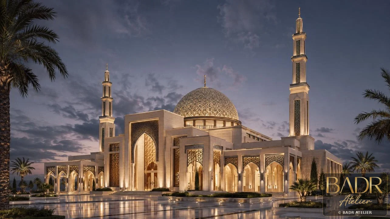 Al Noor Grand Mosque view 3
